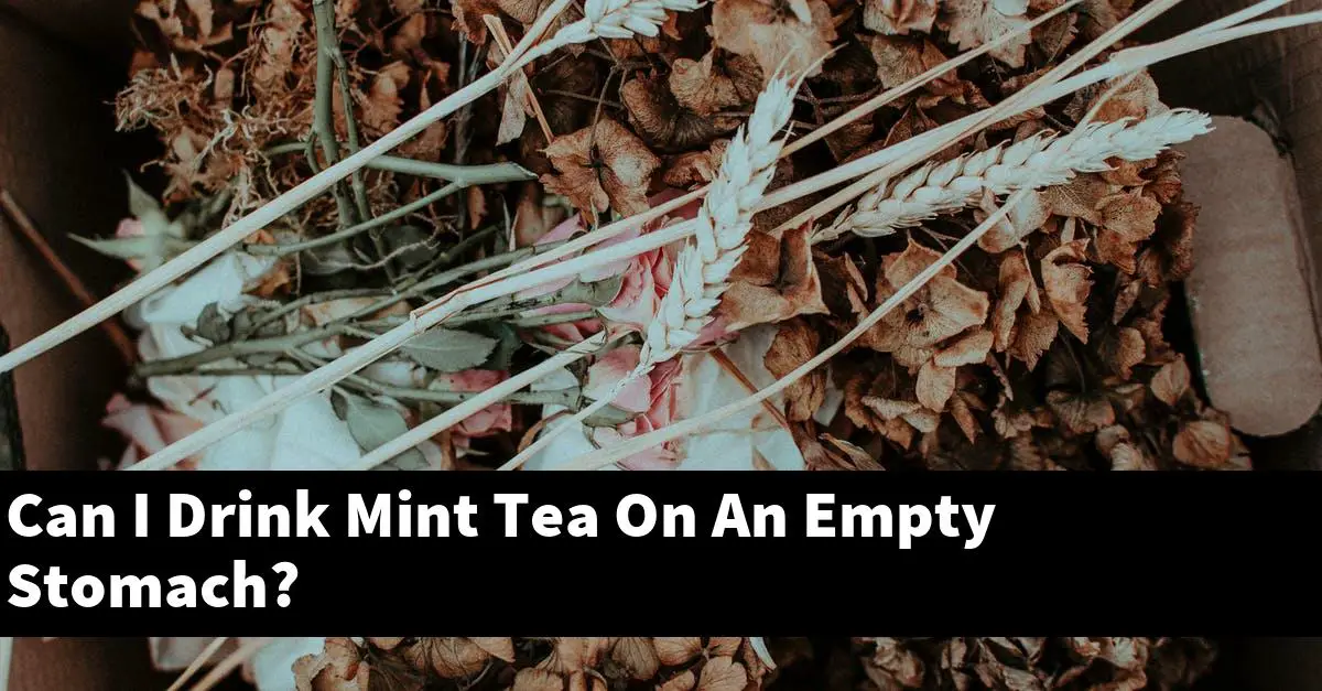 Can I Drink Mint Tea On An Empty Stomach?