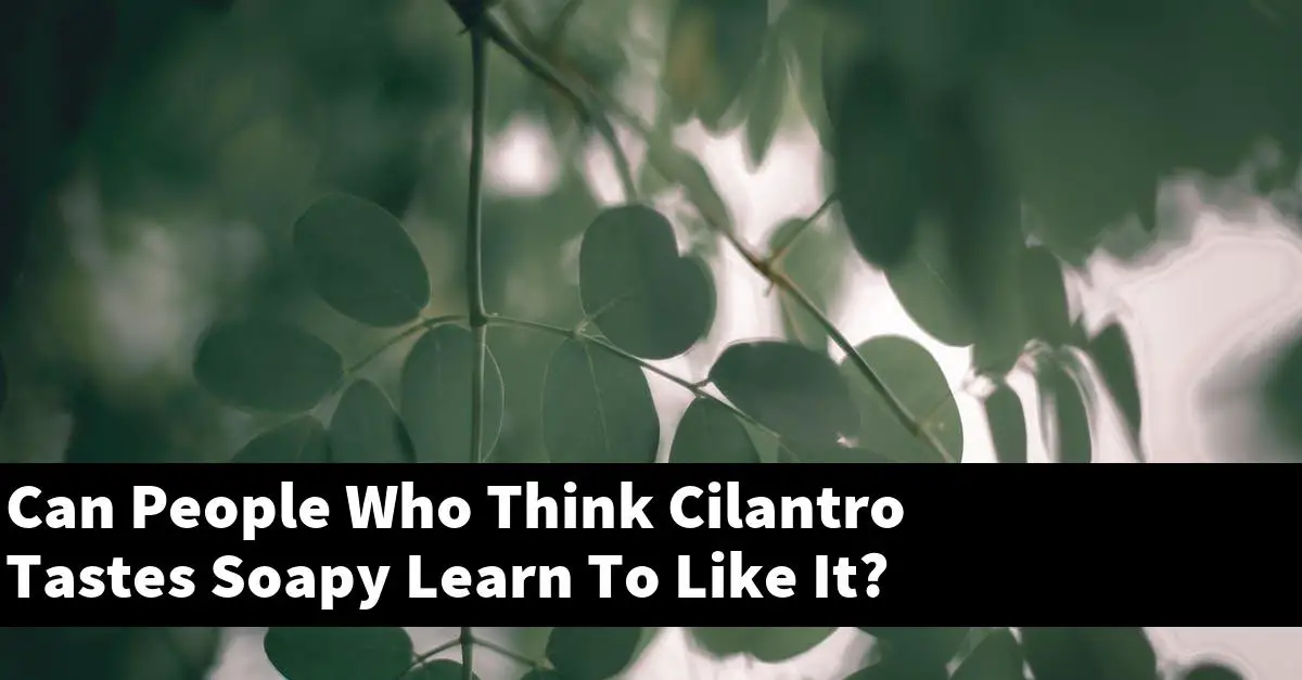 Can People Who Think Cilantro Tastes Soapy Learn To Like It?