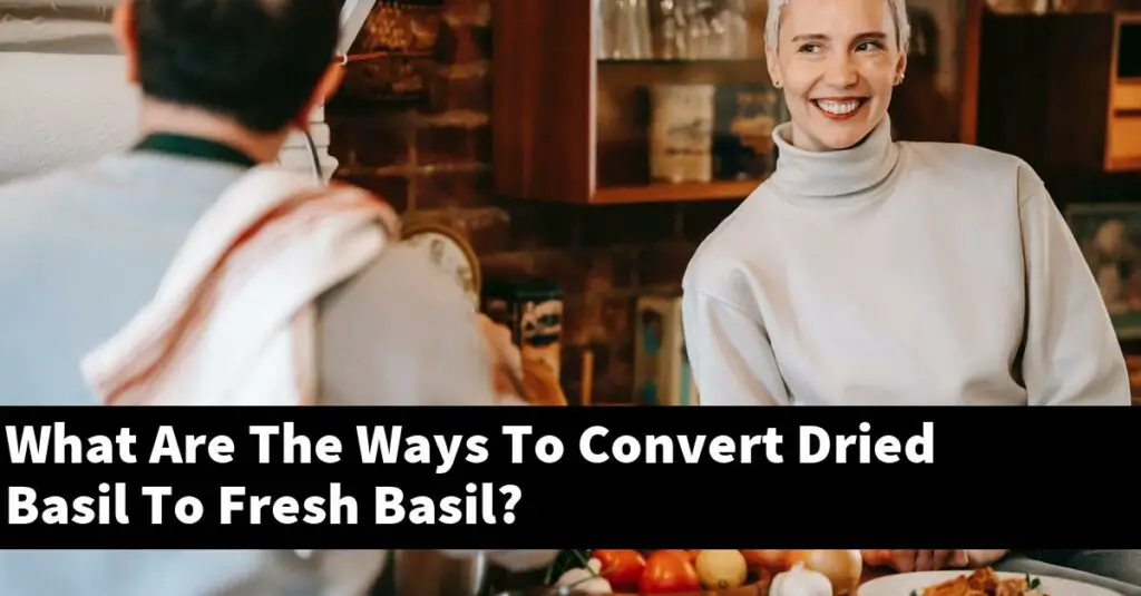 What Are The Ways To Convert Dried Basil To Fresh Basil? Outdoor Herb