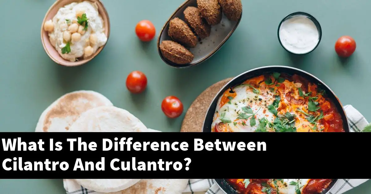 What Is The Difference Between Cilantro And Culantro?