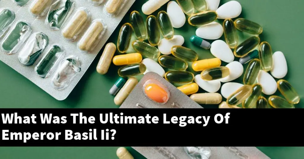 What Was The Ultimate Legacy Of Emperor Basil Ii? Outdoor Herb Garden