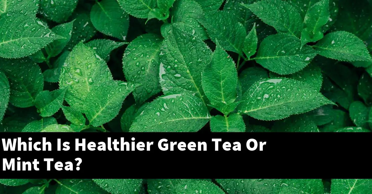 Which Is Healthier Green Tea Or Mint Tea?
