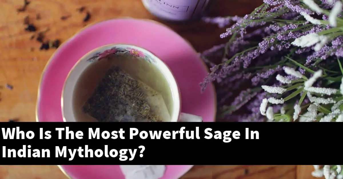 Who Is The Most Powerful Sage In Indian Mythology?